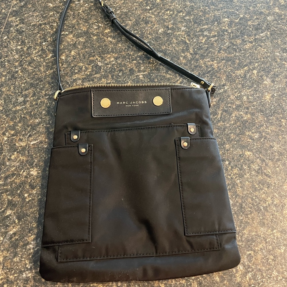 Gently carried authentic Marc Jacobs nylon crossbody bag